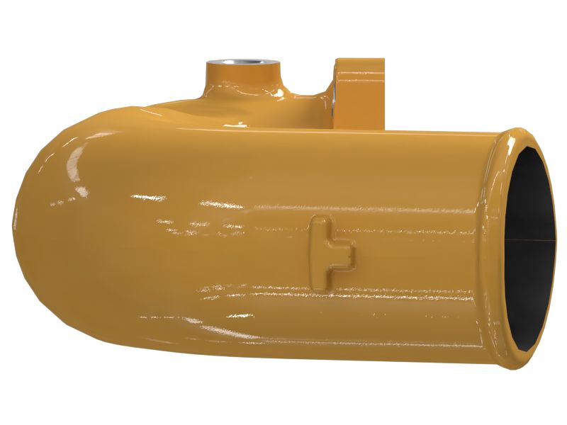 КОЛЕНЧАТЫЙ ПАТРУБОК