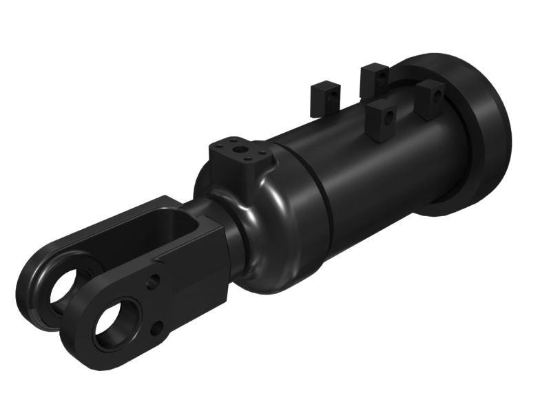 Патрубок гидроцилиндра в сборе