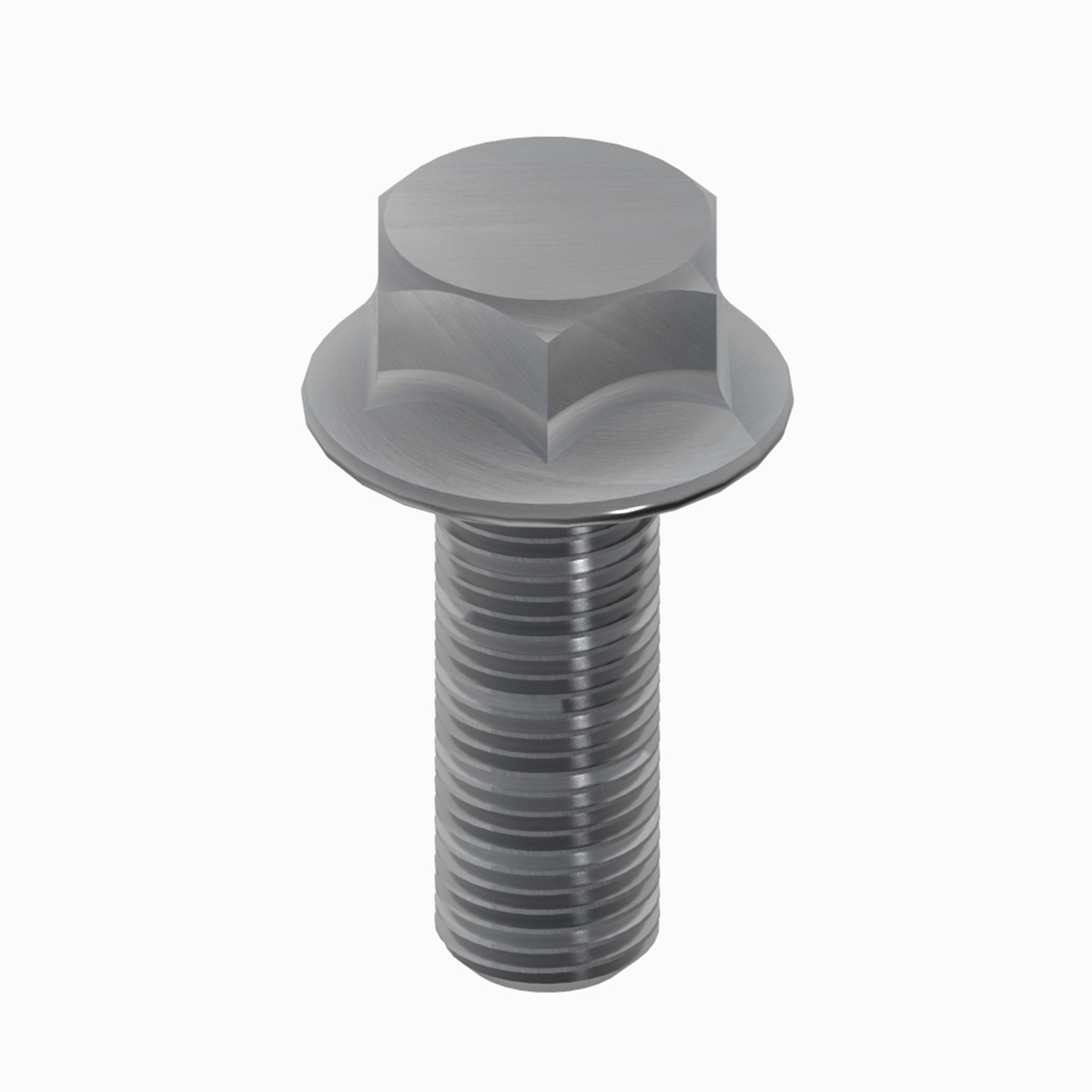 522-2990: M8 Flanged Hexagonal Bolt