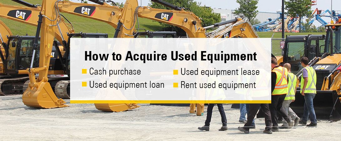 benefits of buying used equipment