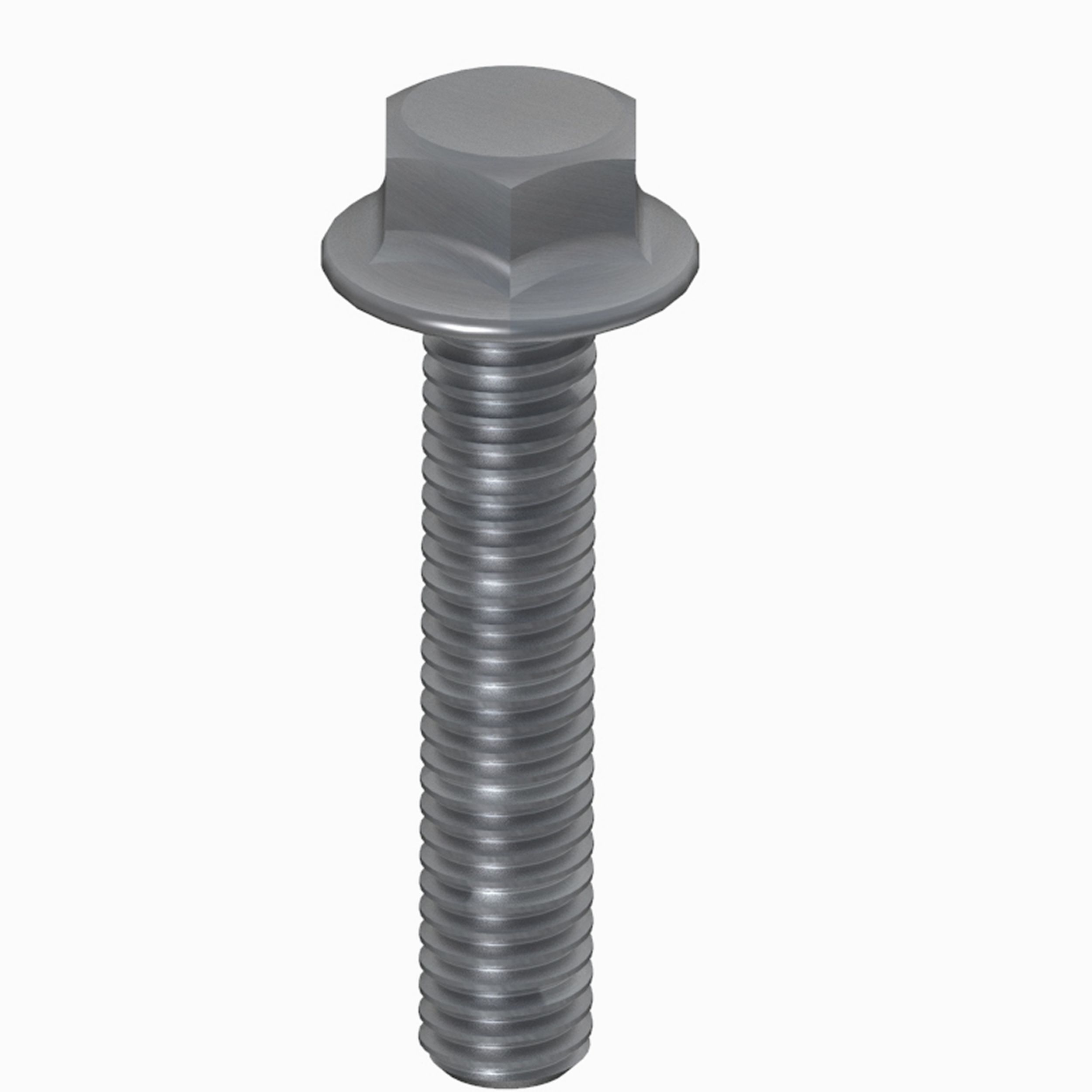 522-3033: M8 Flanged Hexagonal Bolt
