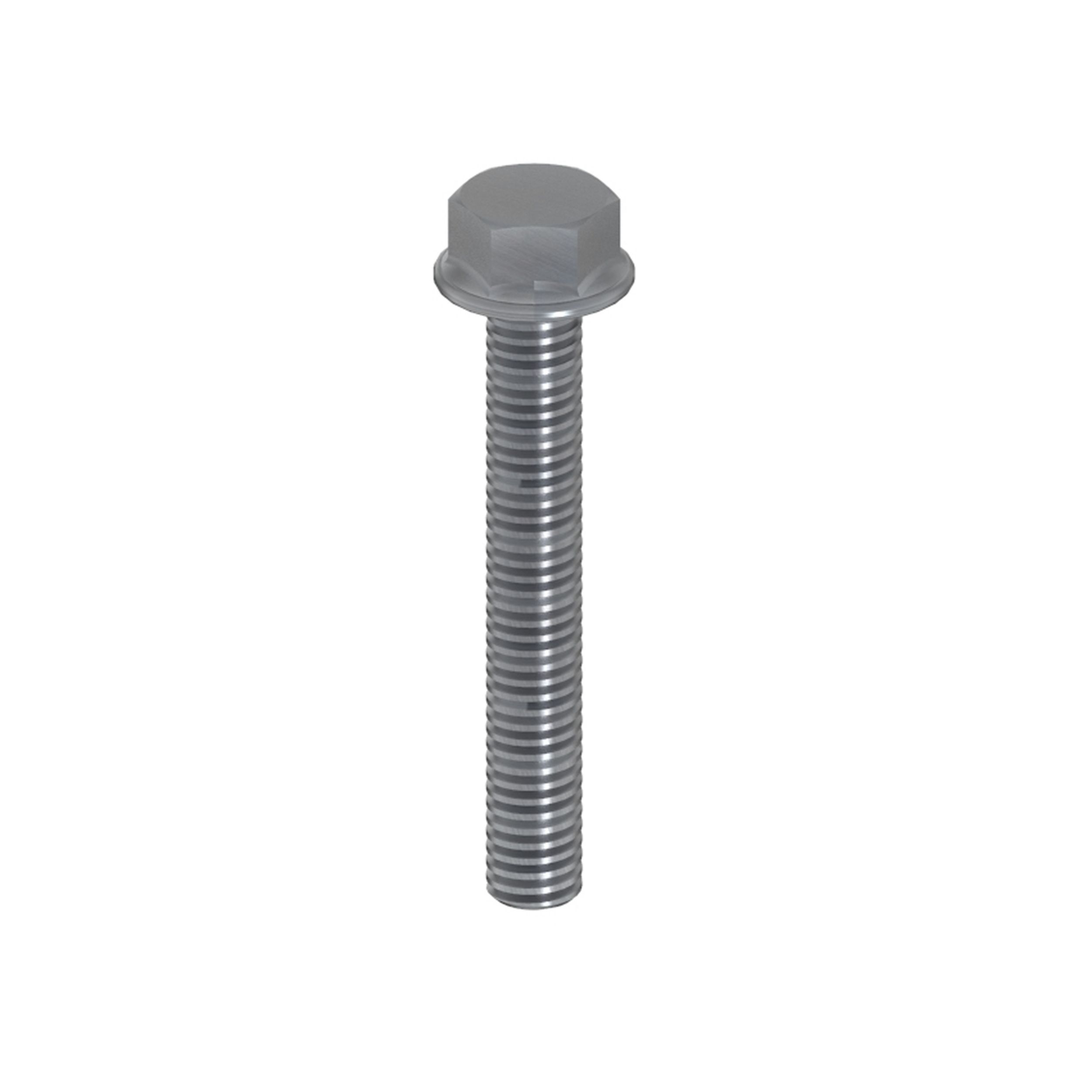 522-2801: M10 Flanged Hexagonal Bolt