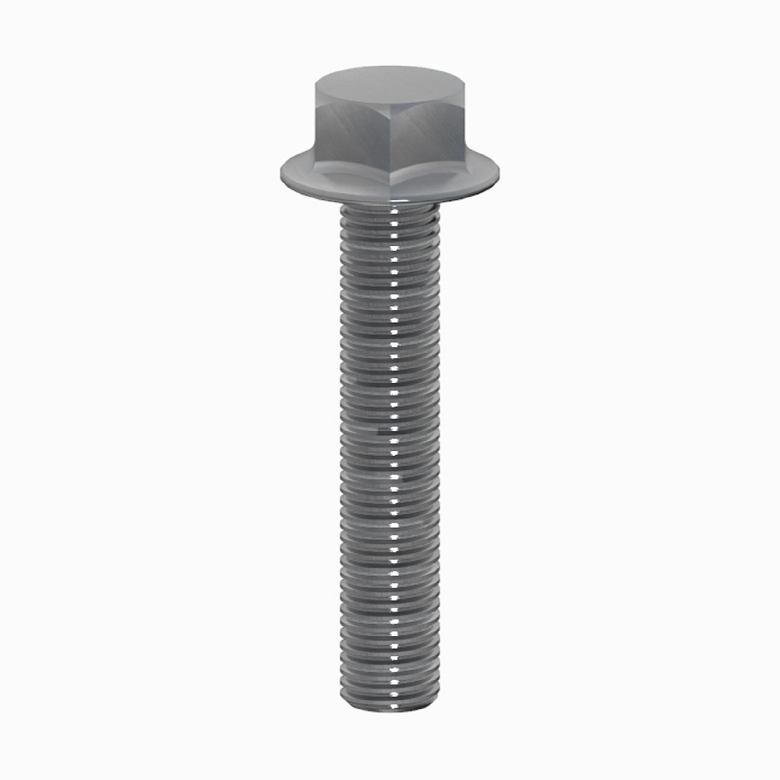 M10 Flanged Hexagonal Bolt