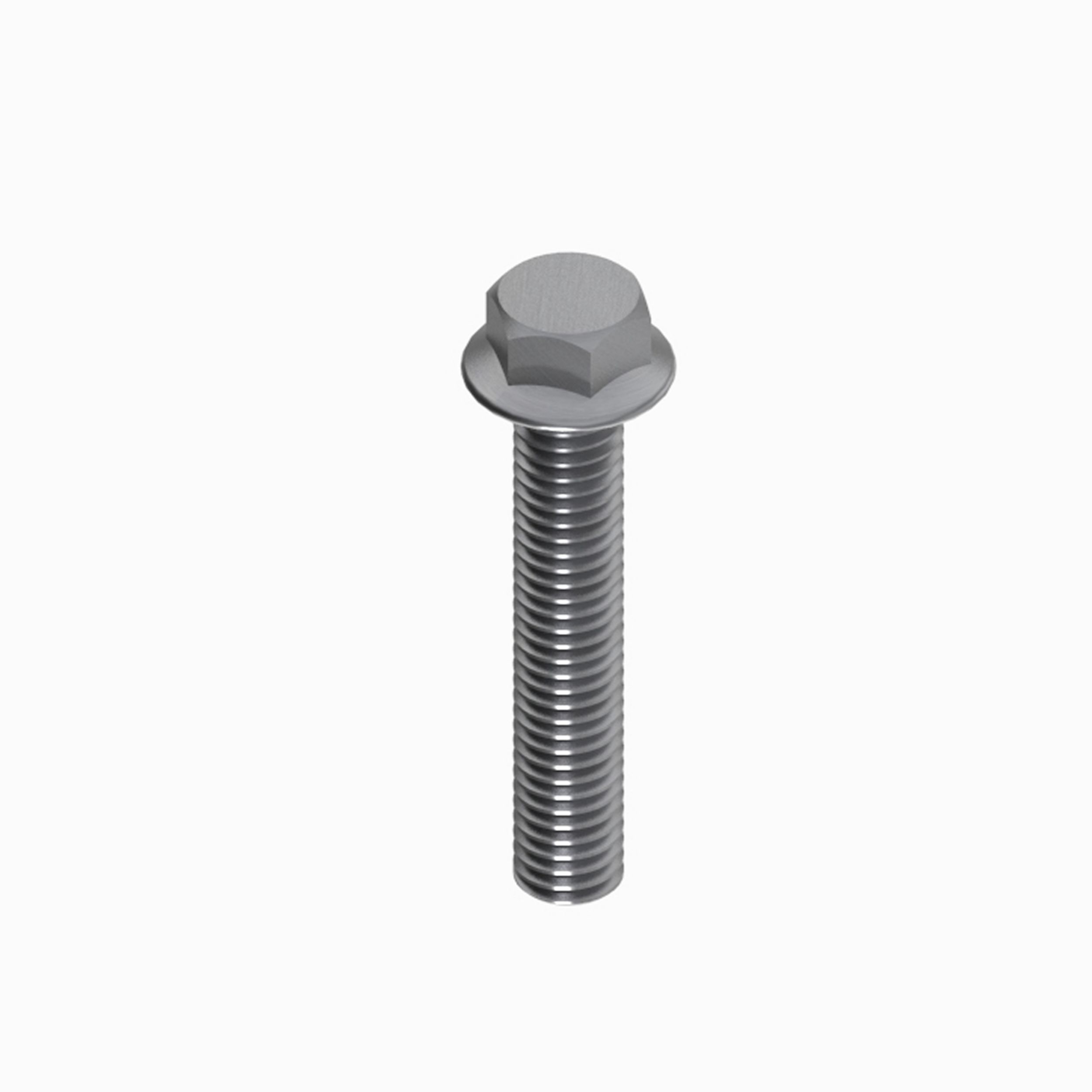 522-2766: M8 Flanged Hexagonal Bolt