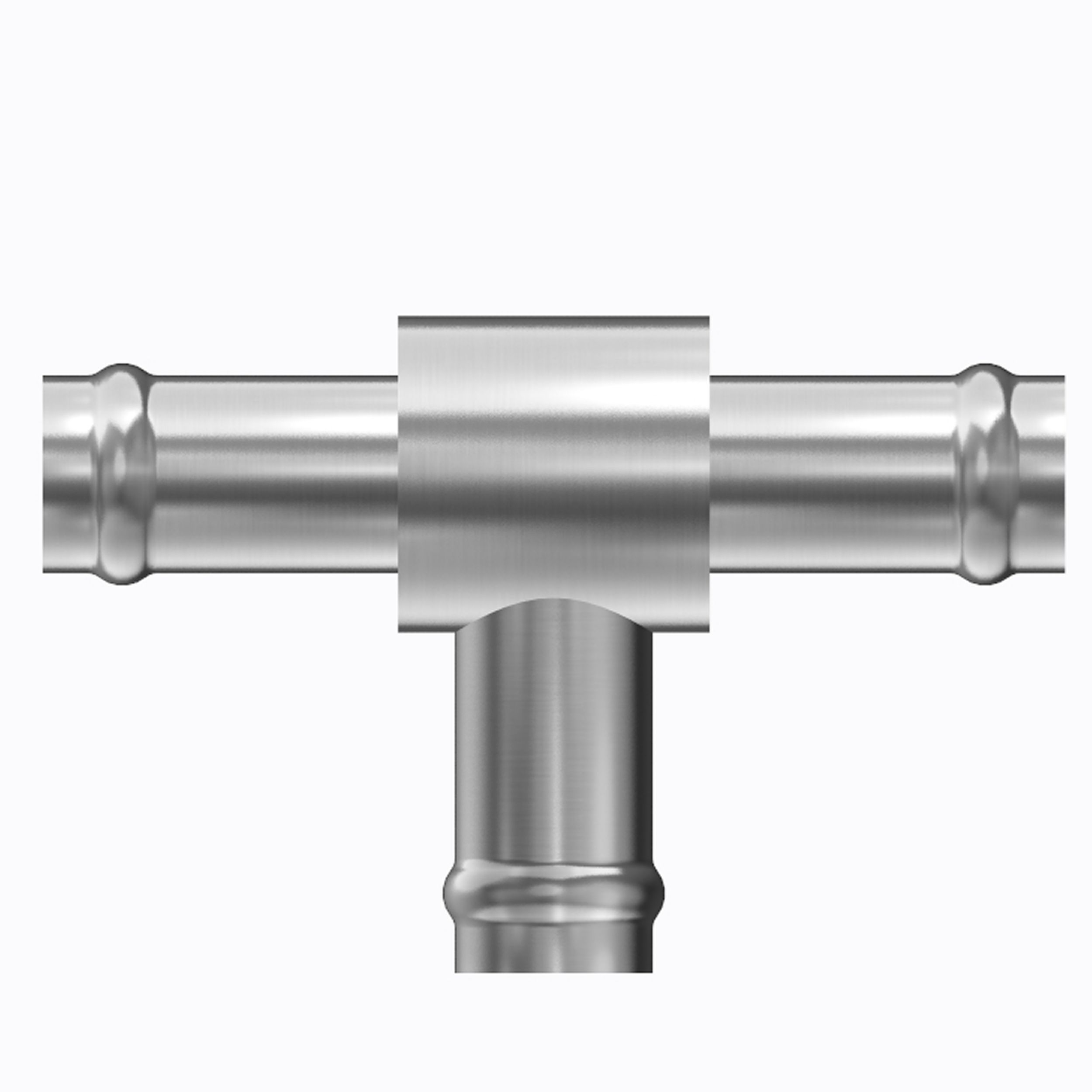 Переходной тройник с развальцовкой для шланга с внутренним диаметром 15,88 мм