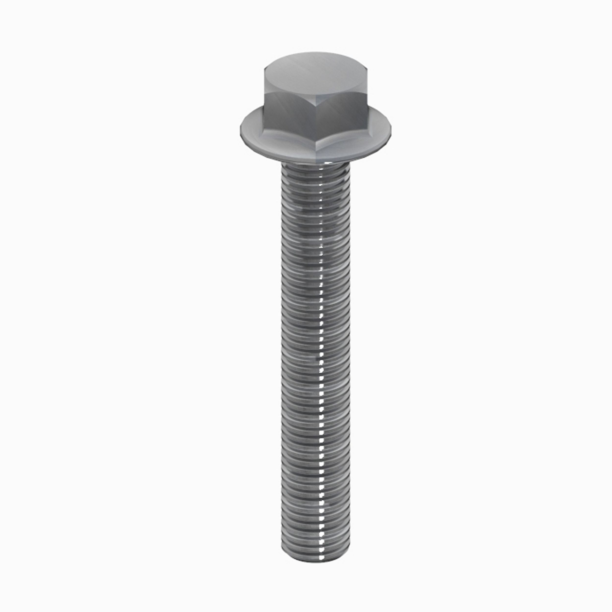 M12 Flanged Hexagonal Bolt