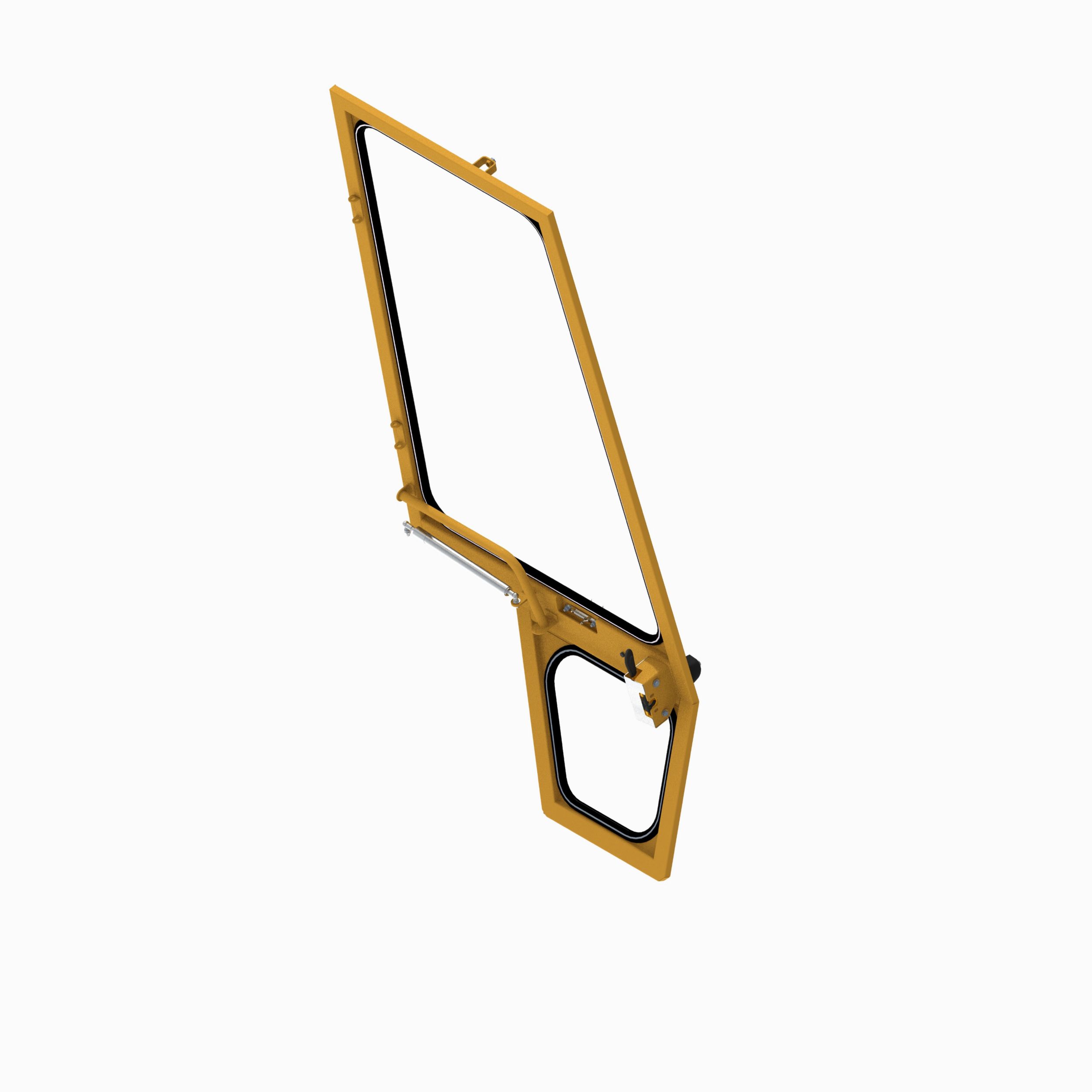 423-2411: Backhoe Loader Cab Door