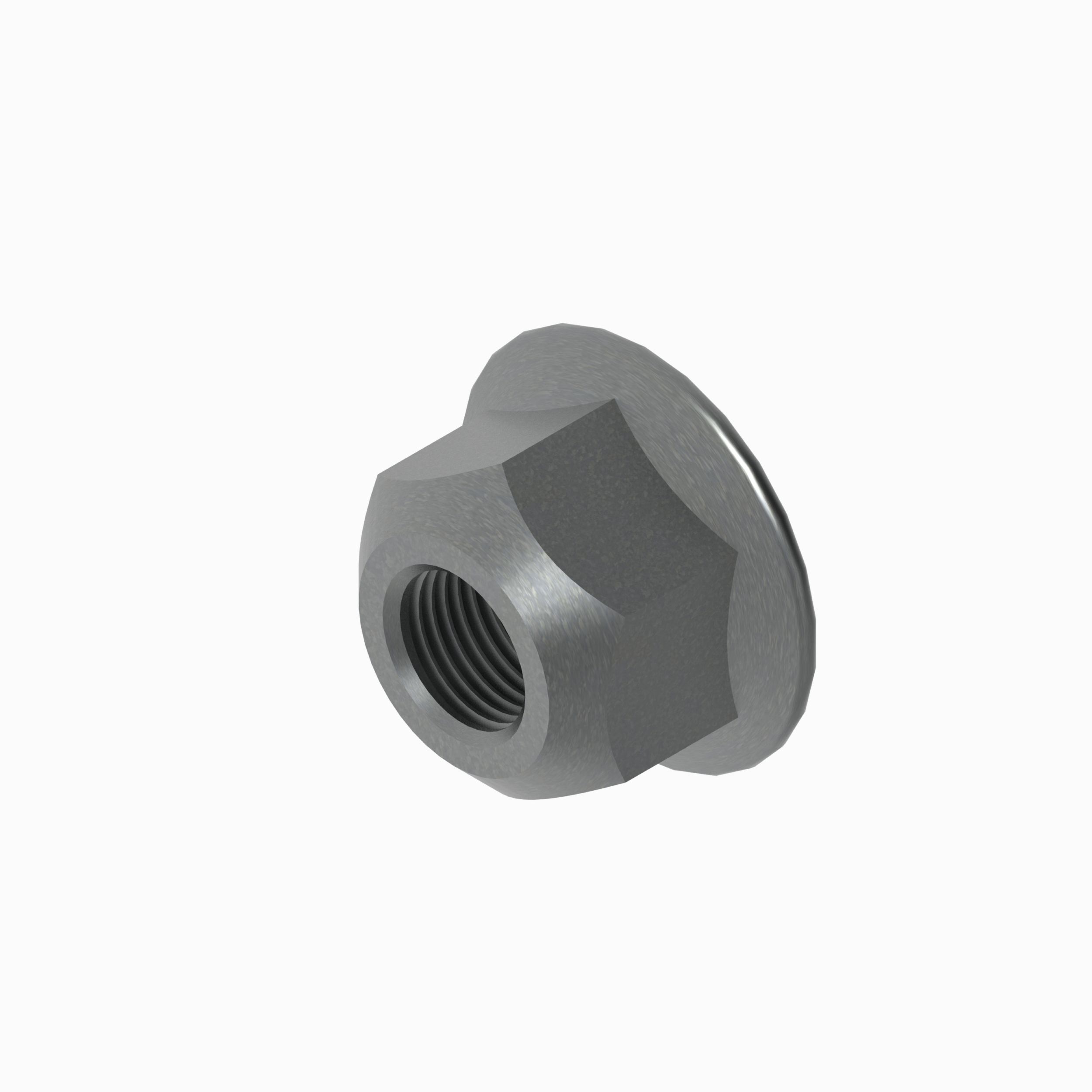 Шестигранная фланцевая гайка 3/4"-16