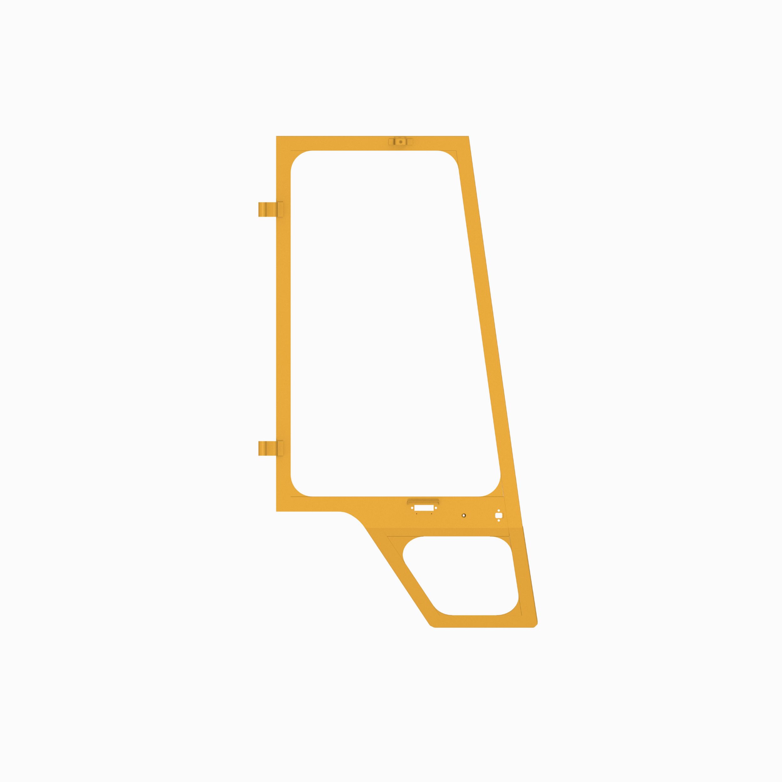 Backhoe Loader Cab Door