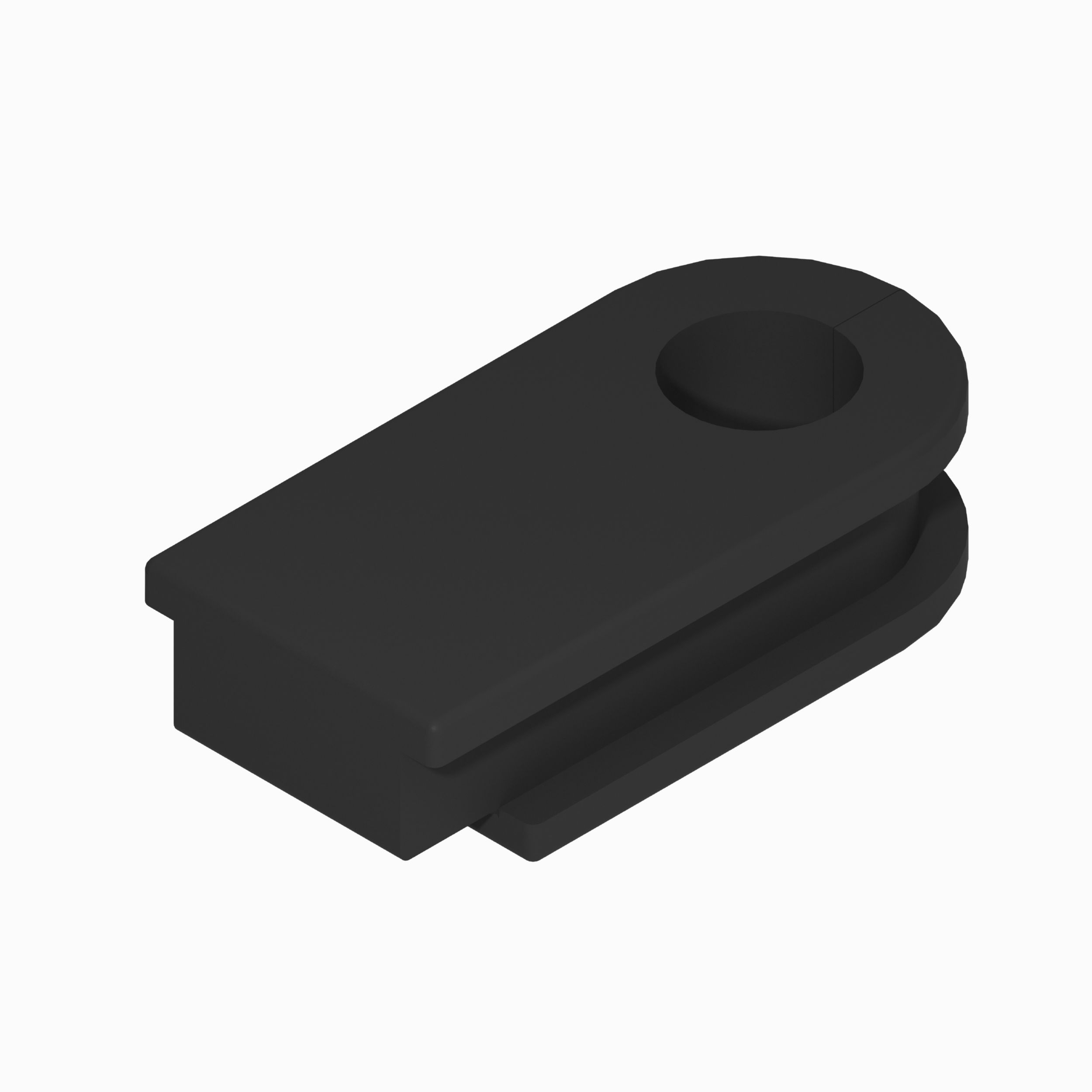 143-4856: Резиновое уплотнение с одним сквозным отверстием 15,00 мм