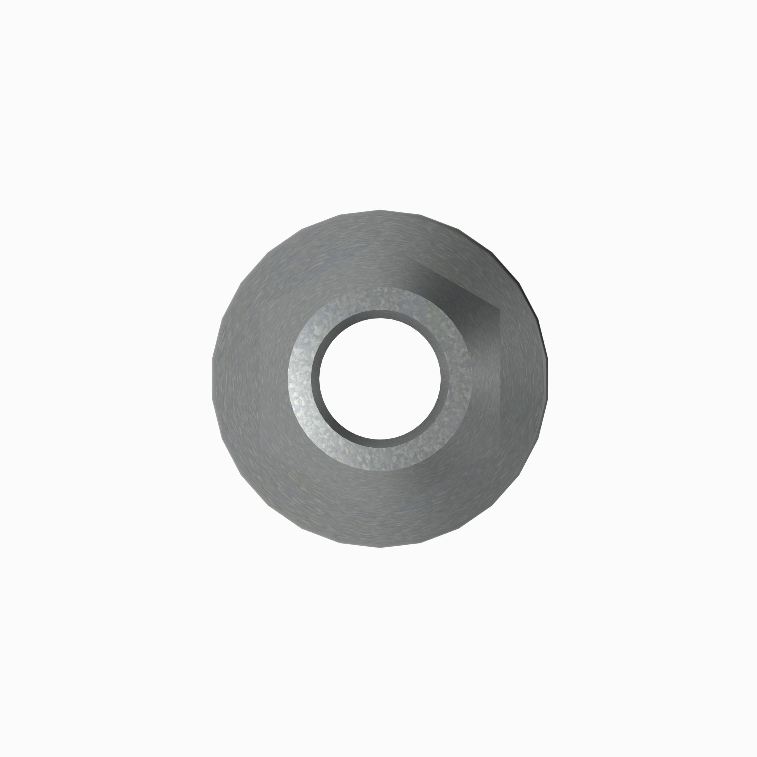 Шестигранная фланцевая гайка 3/4"-16