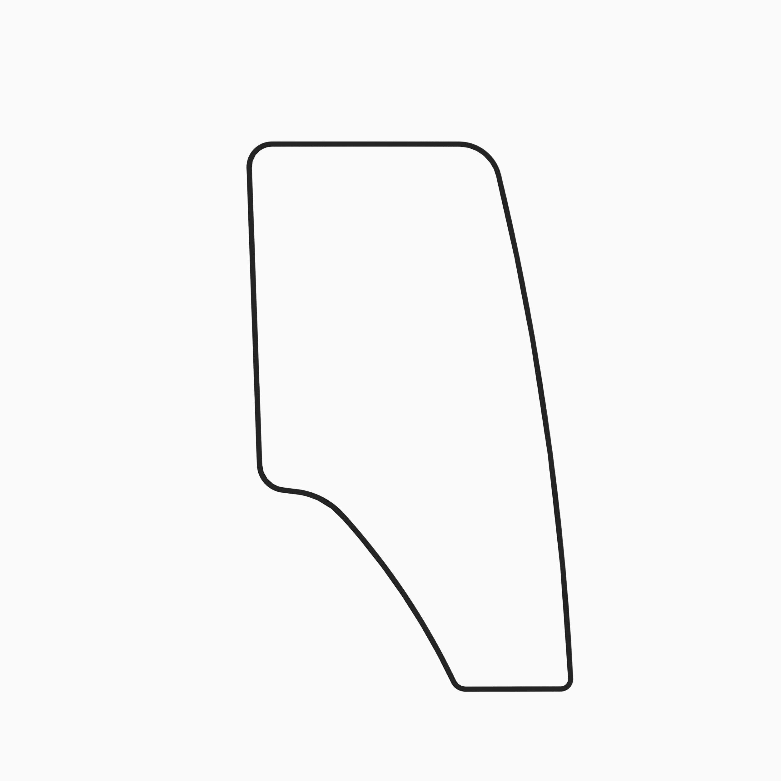 Обшивка двери кабины оператора