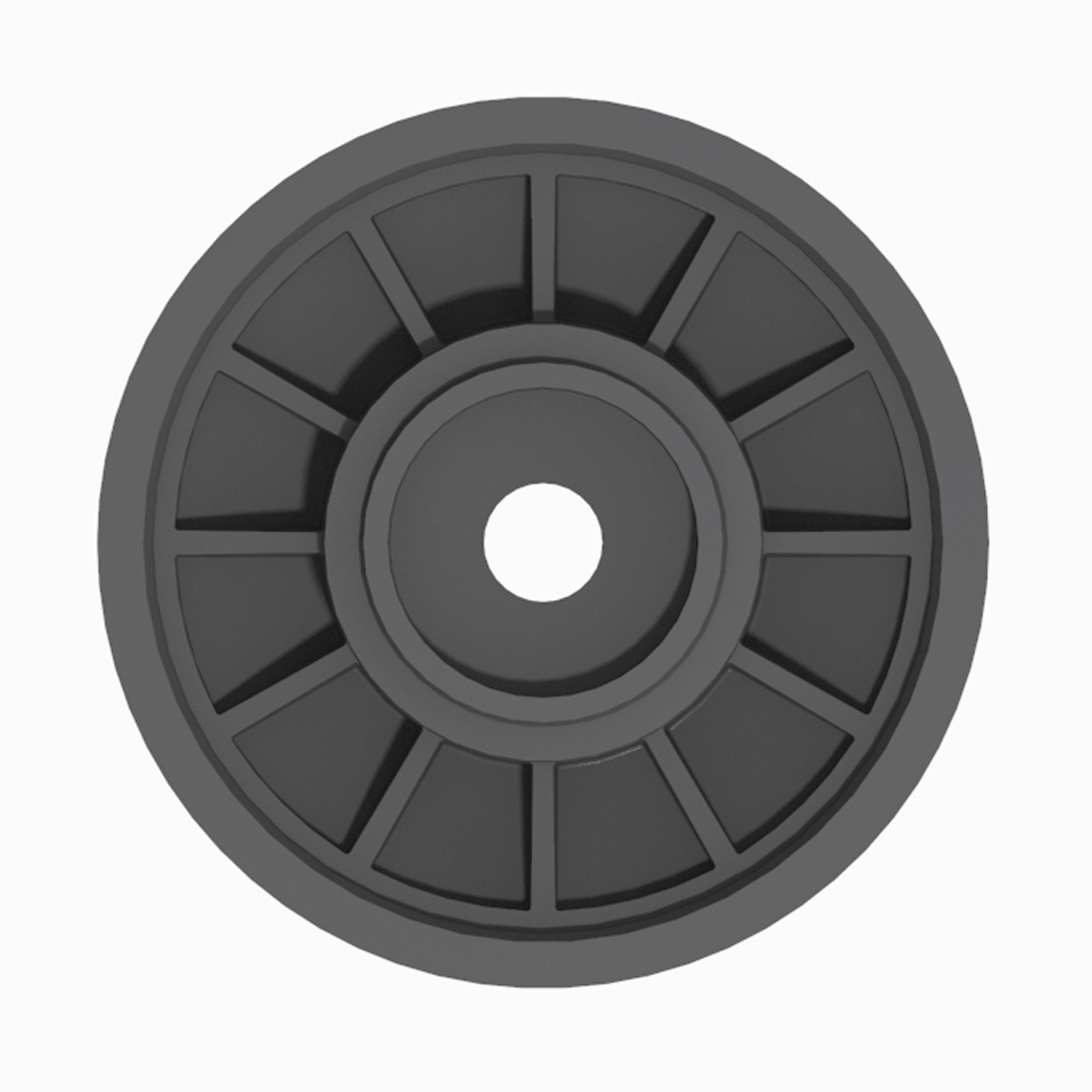 Пластмассовые опорные втулки с наружным диаметром 64 мм