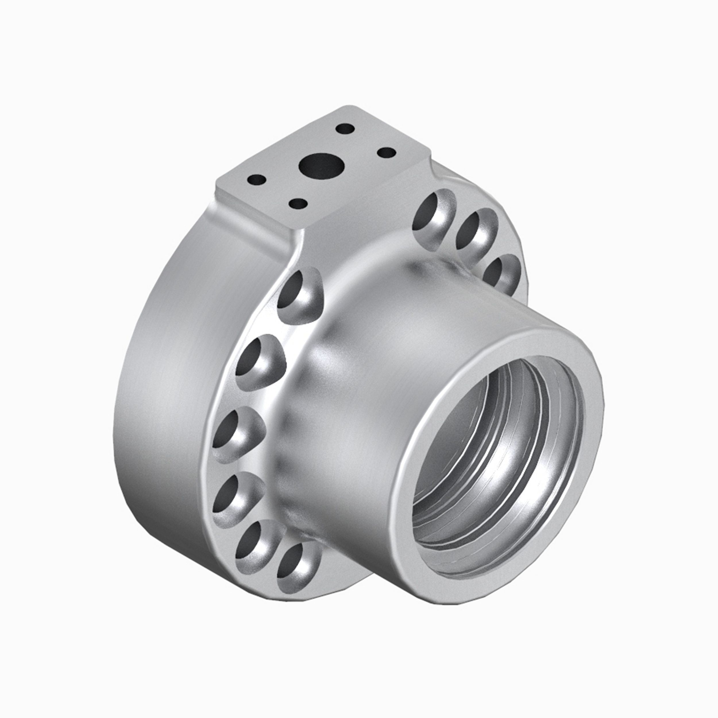 398-0935: Excavator Boom Cylinder Head