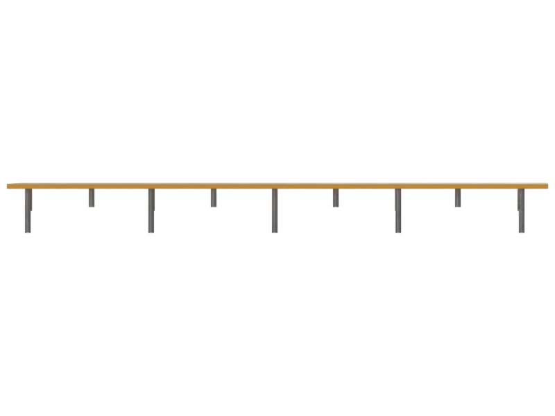 Right Hand Screed Extension Wear Plate