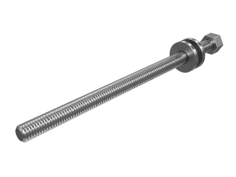 Screed Deflector Adjuster Rod