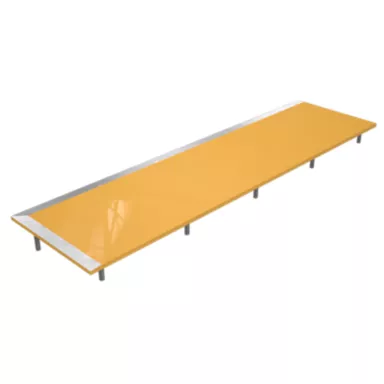 526-0273: Left Hand Screed Extension Wear Plate