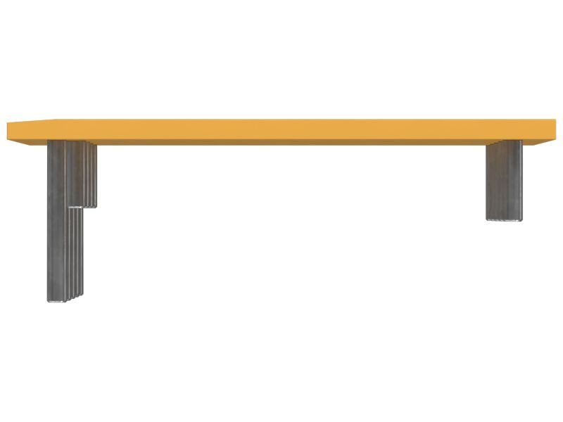 Right Hand Screed Extension Wear Plate