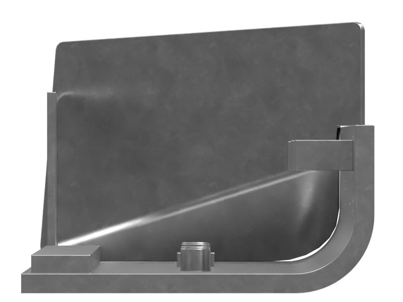 Right Hand Screed Extension Plate