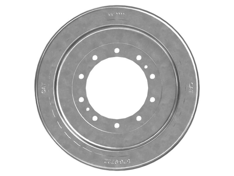 450mm Outer Diameter Track Tension Idler