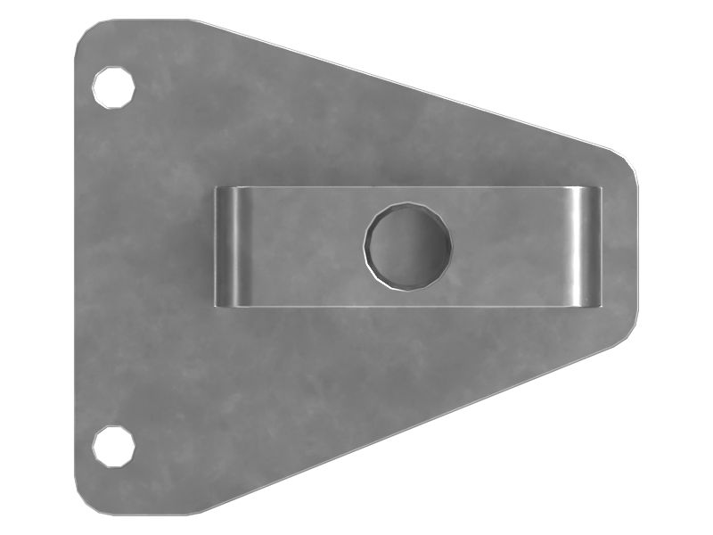Engine Oil Line Mounting Plate