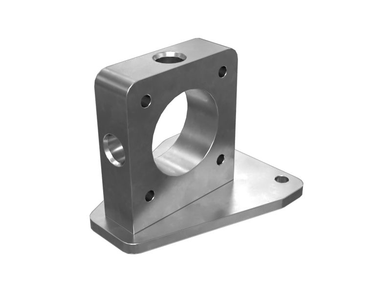 Engine Oil Line Mounting Plate