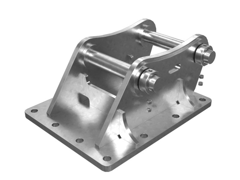 595-9532: Hydraulic Hammer Mounting Bracket