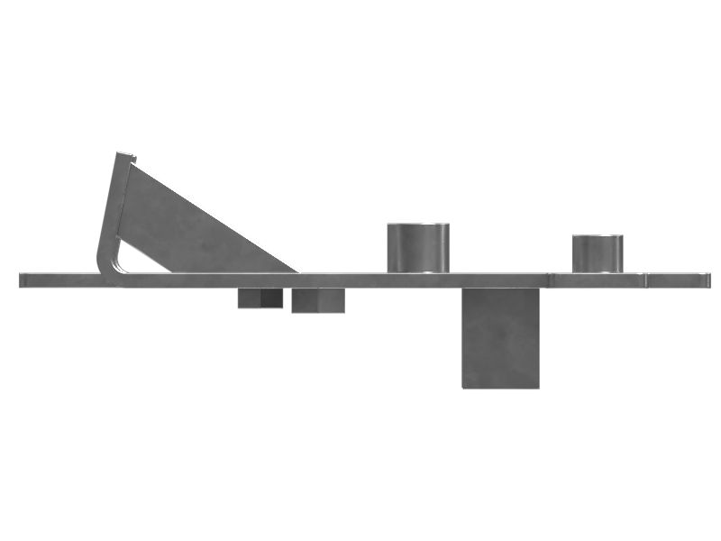 Hydraulic Accumulator Hose Clip Mount Bracket