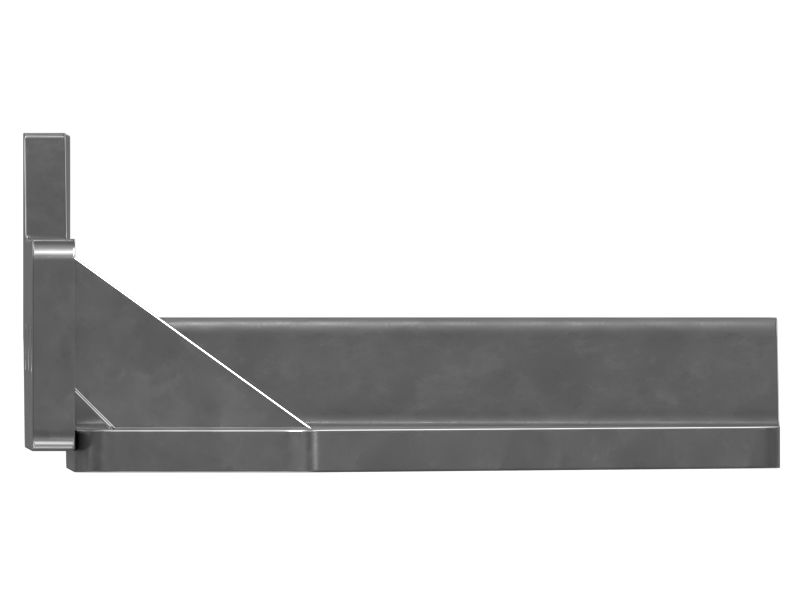 Material Hopper Hydraulic Flashing Mount Plate