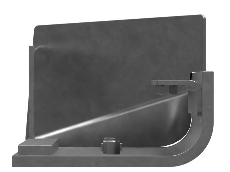 Right Hand Screed Extension Plate