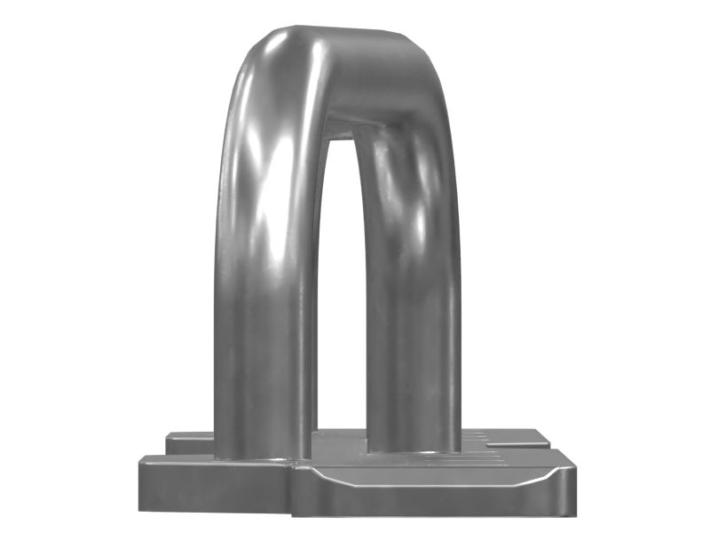 Material Hopper Flashing Center Mount Plate