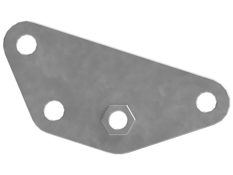 Crankshaft Damper Guard Mounting Bracket
