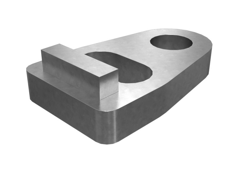 Screed Extension Mounting Plate