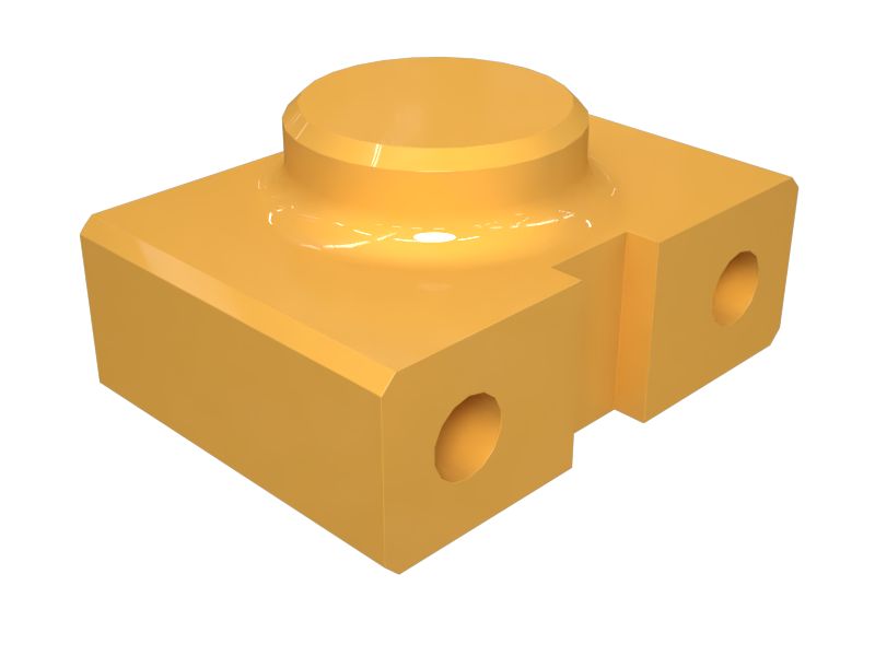 608-4496: Quick Coupler Frame Mounting Bracket