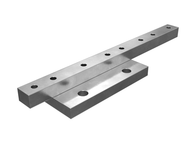 599-4308: Steering Lines Clamp Mount Bar