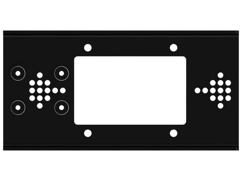206mm Length Monitor Mounting Bracket