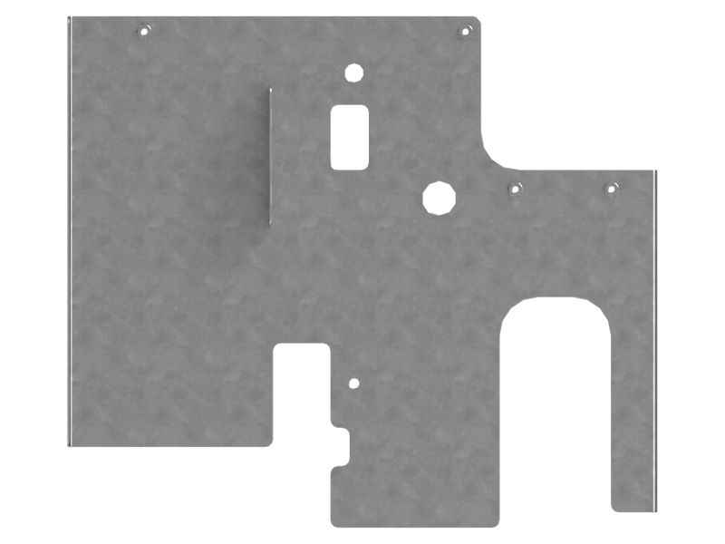 Radiator Baffle Plate