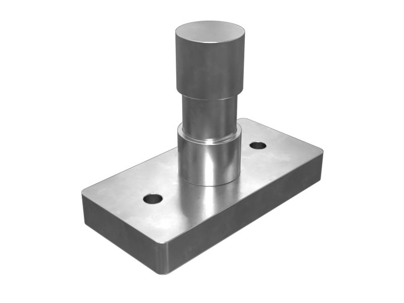 Lower Operator Console Mounting Plate