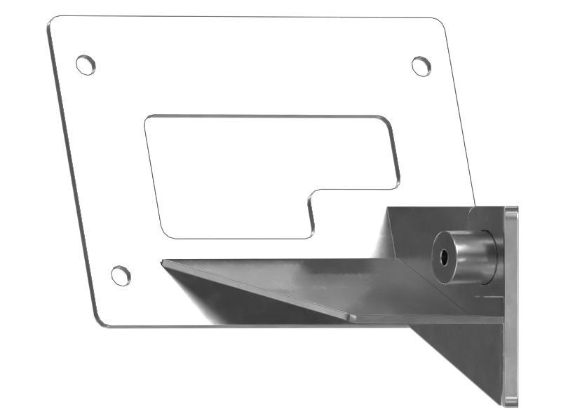 573-8078: 168mm Length Camera Display Mounting Bracket 5738078 купить