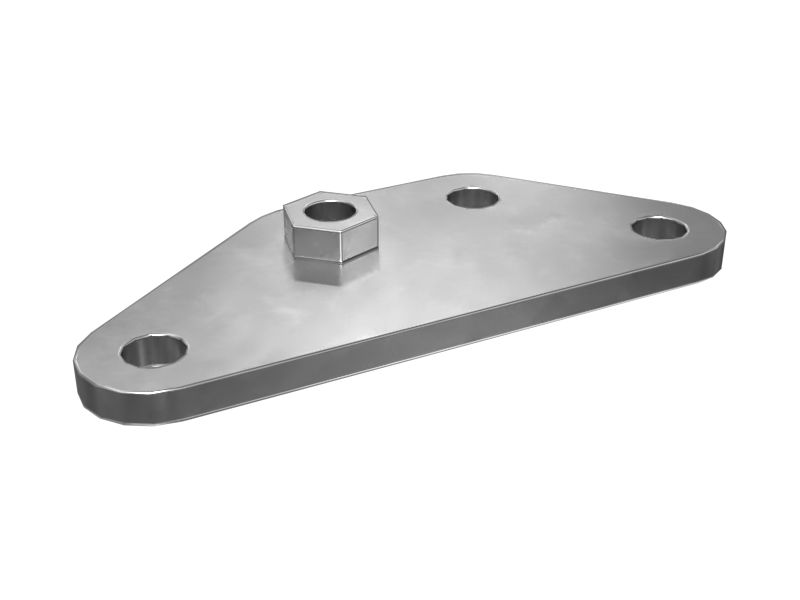 596-6990: Crankshaft Damper Guard Mounting Bracket