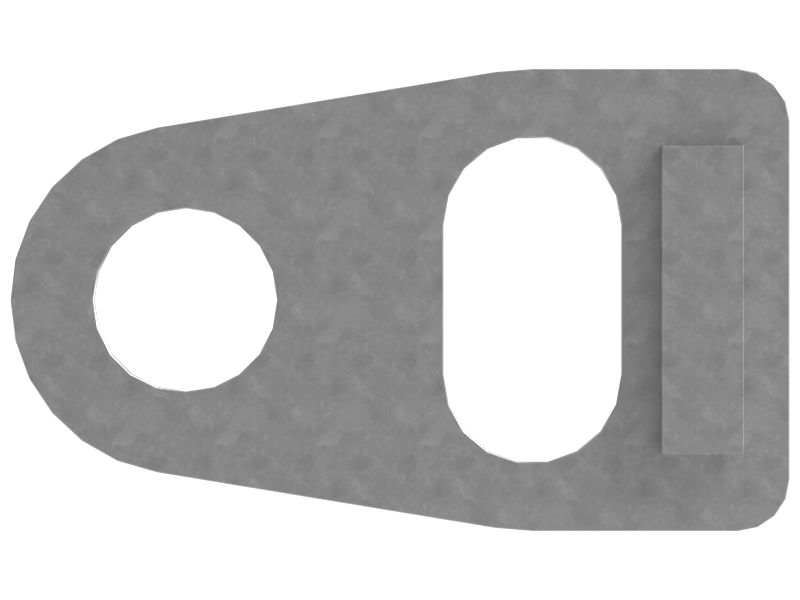 Screed Extension Mounting Plate