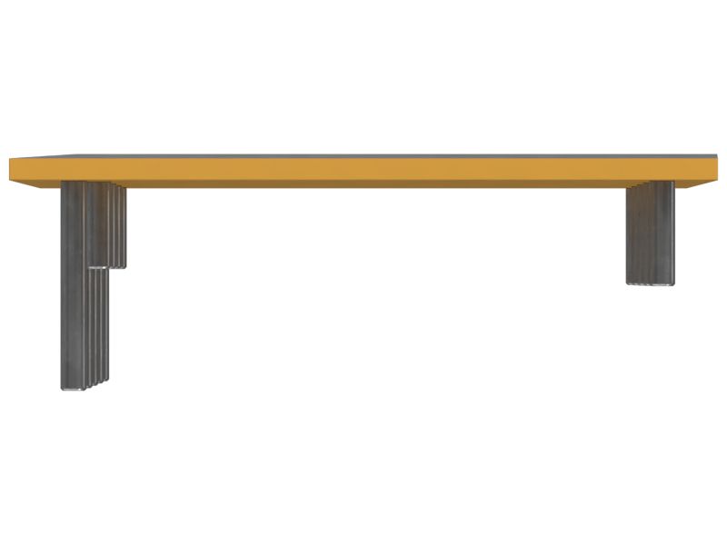 Left Hand Screed Extension Plate