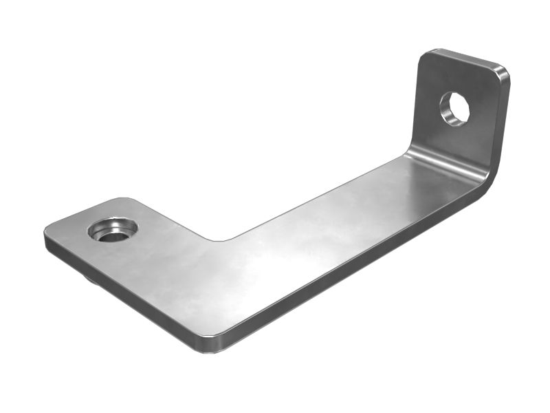 609-6768: 5mm Thick Hose Clip Mounting Bracket