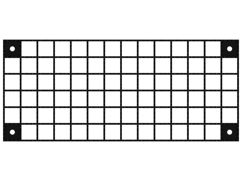 244mm Wide Steel Grid Step