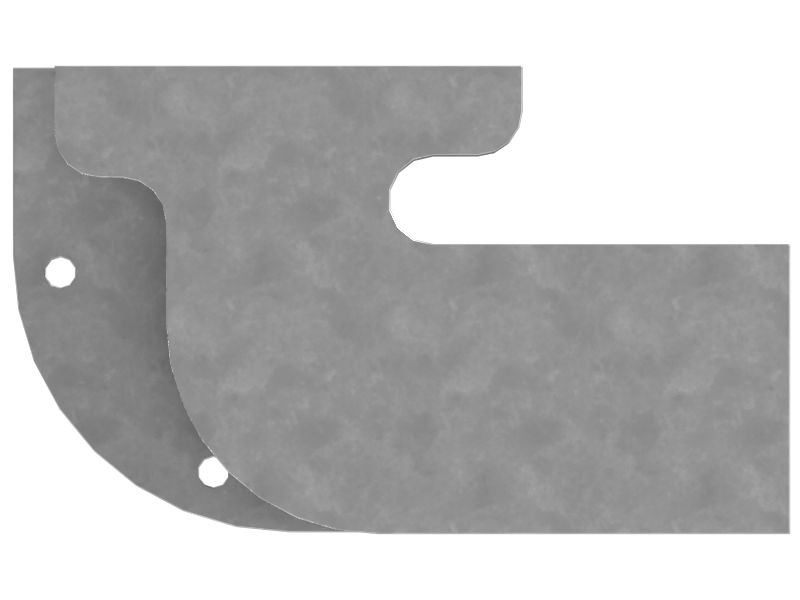 Front Frame Support Plate