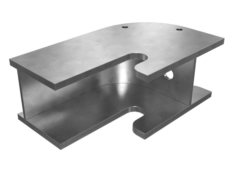 610-8825: Front Frame Support Plate