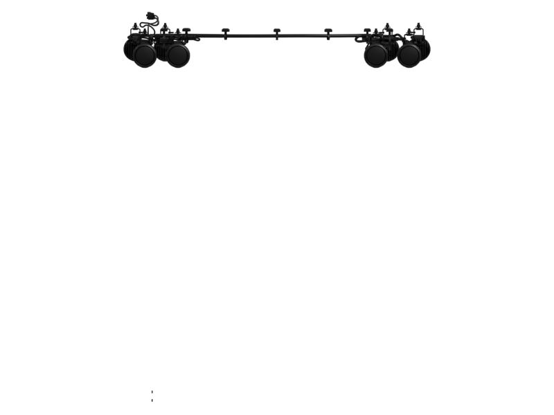 614-8197: AUXILLARY WORK LIGHTS, 8X LED, KIT 6148197 купить
