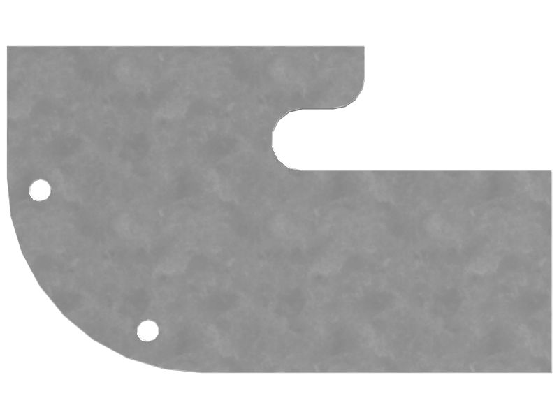 Front Frame Support Plate