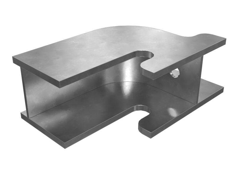 610-8826: Front Frame Support Plate