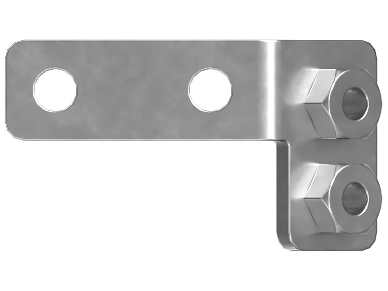 5mm Thick Tilt Lines Mounting Bracket